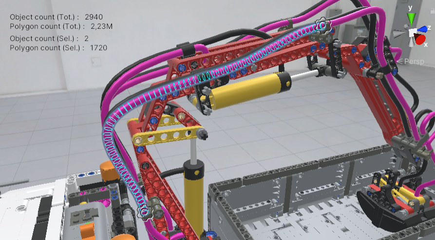 Cable generator component